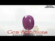 9.17 Ratti Natural New Burma Ruby with Govt. Lab Certificate-(3441)